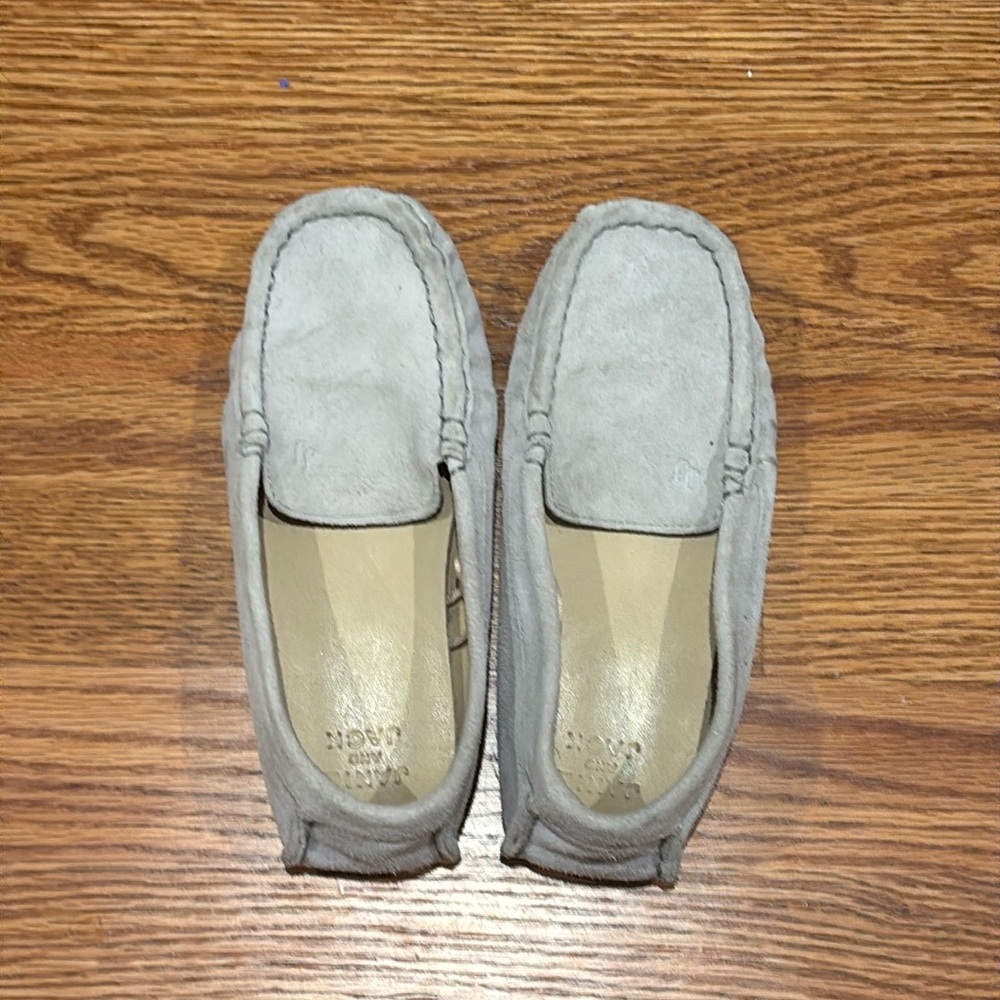 Janie & Jack Loafers Sz 13 Grey